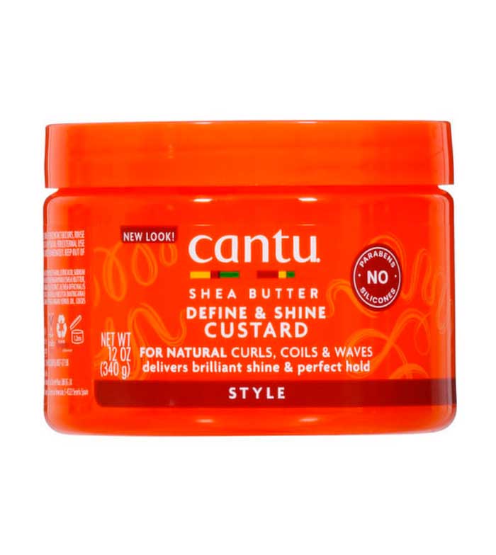 Cantu - *Shea Butter for Natural Hair* - Gel Definitore Ricci Define &  Shine Custard