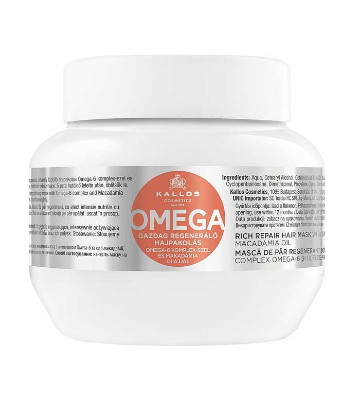 Acquistare Kallos Cosmetics - Maschera per capelli Omega 275 ml |  Maquibeauty