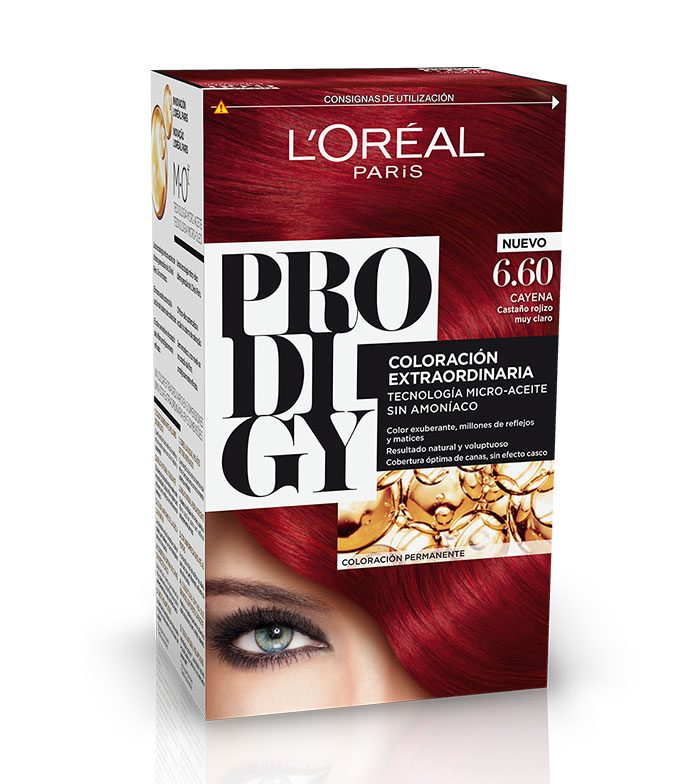 Loreal Paris Colorazione Senza Ammoniaca Prodigy 660 Auburn Cayenne