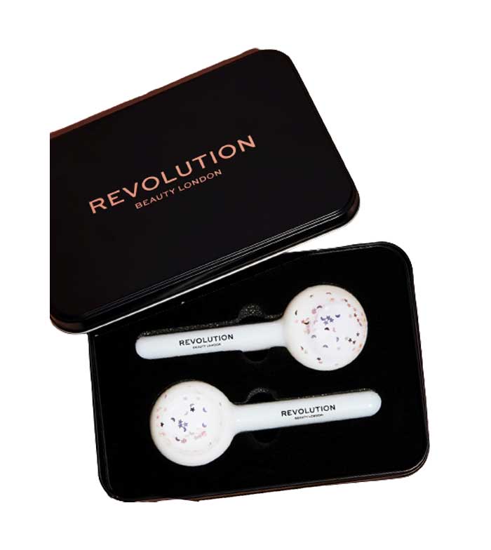 Acquistare Revolution Skincare - Set di sfere di ghiaccio per il viso Large  - Milky Moon & Star