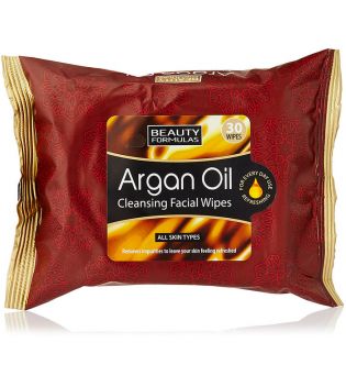 Beauty Formulas - Salviette per la pulizia - Argan Oil