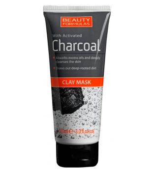 Beauty Formulas - Maschera di argilla con carbone attivo
