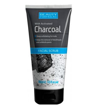 Beauty Formulas - Scrub viso con carbone attivo