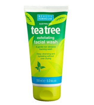 Beauty Formulas -  Tea Tree Exfoliating Facial wash