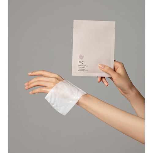 107 Beauty - Maschera viso coccole all'avocado per pelli disidratate