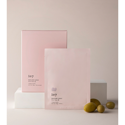 107 Beauty - Maschera viso per pelli secche e spente Squalane Cuddle