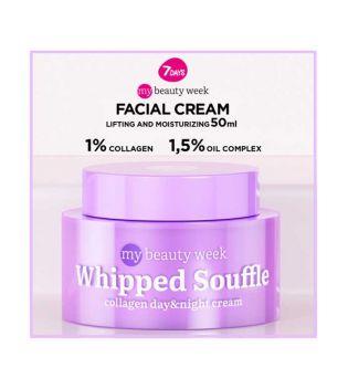 7DAYS - *My Beauty Week* - Crema viso giorno e notte al collagene Whipped Souffle