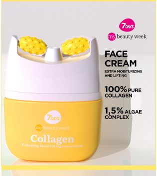 7DAYS - *My Beauty Week* - Crema viso roller effetto lifting Collagen