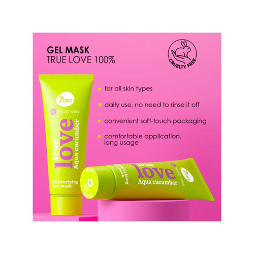 7DAYS - *My Beauty Week* - Maschera viso idratante True Love