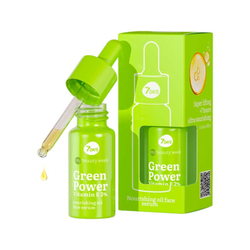 7DAYS - *My Beauty Week* - Siero viso nutriente Green Power Vitamin E