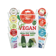 7DAYS - Set maschera facciale Go Vegan Healthy Week Colour Diet