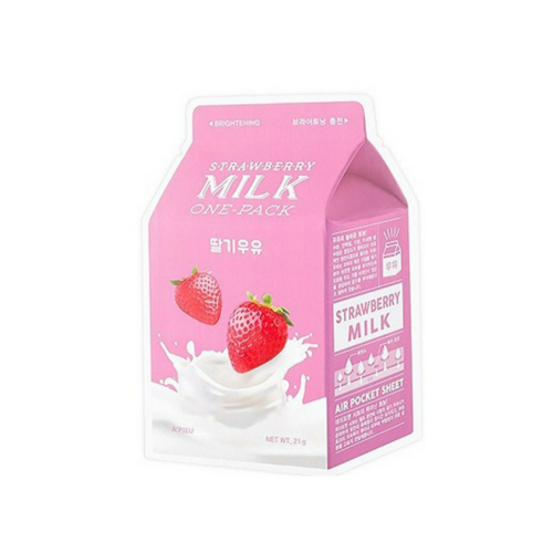 A'pieu - Maschera viso Strawberry Milk One-Pack facemask