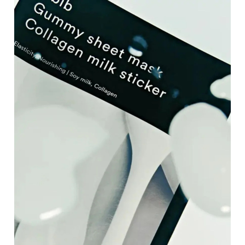 Abib - Maschera per il viso Gummy Sheet Mask - Collagen Milk Sticker