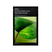 Abib - Maschera per il viso Gummy Sheet Mask - Heartleaf Sticker