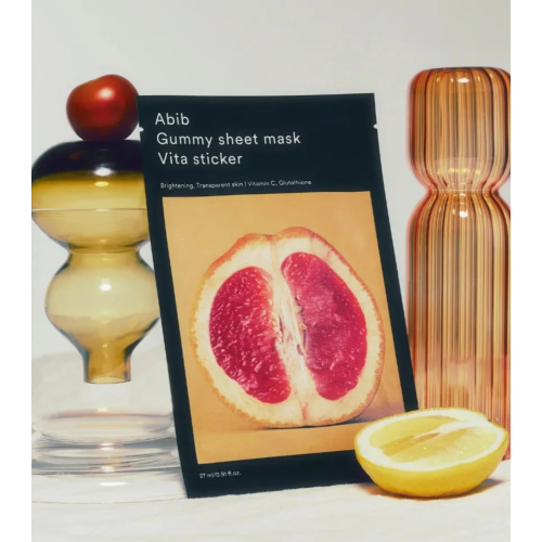 Abib - Maschera per il viso Gummy Sheet Mask - Vita Sticker