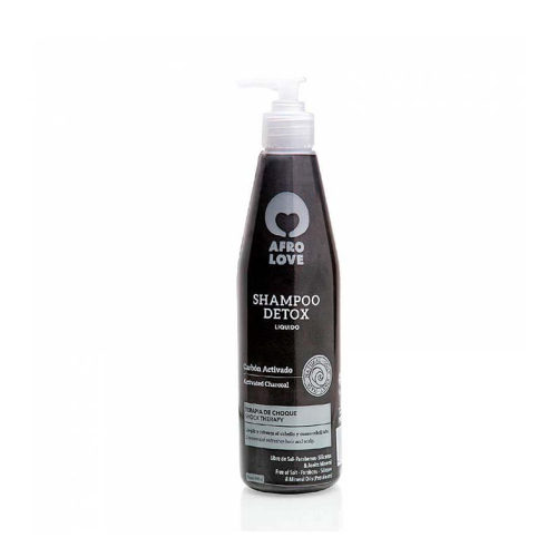 Afro Love - Shampoo Detox - Carbone attivo 450ml.