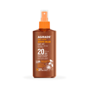 Agrado - Olio solare acceleratore di abbronzatura SPF20