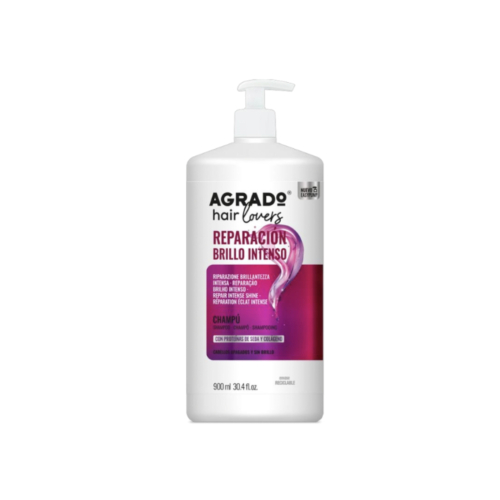 Agrado  - Shampoo riparatore brillantezza intensa - Capelli spenti e spenti