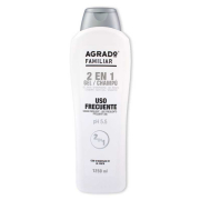 Agrado - Gel e shampoo uso familiare frequente - 1250ml