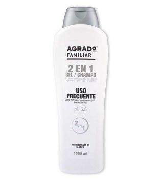 Agrado - Gel e shampoo uso familiare frequente - 1250ml