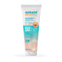 Agrado - Crema viso protettiva CC cream SPF50+ - Tono medio
