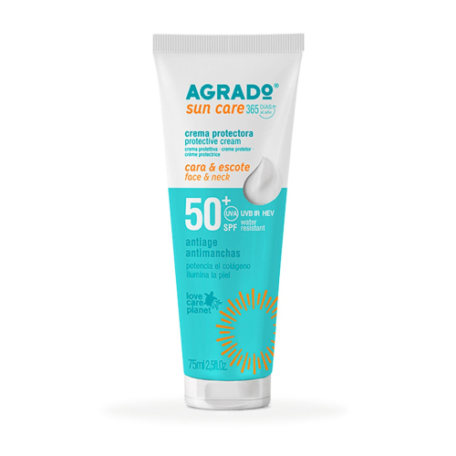 Agrado - Crema protettiva viso antimacchia SPF50+