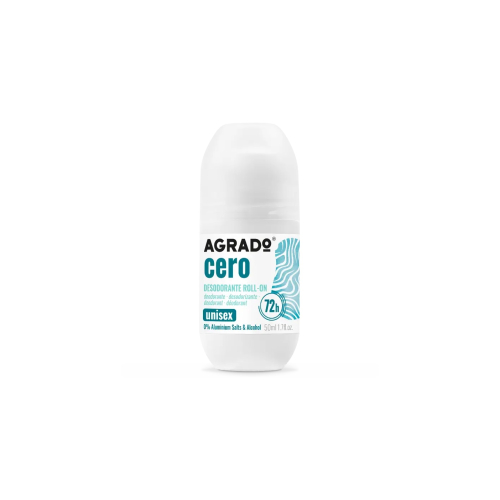 Agrado - Deodorante roll-on unisex Zero