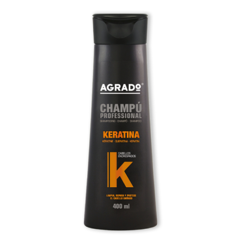 Agrado -  *Keratina* - Shampoo professionale 400ml