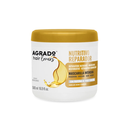 Agrado - Maschera nutriente per capelli secchi e fragili