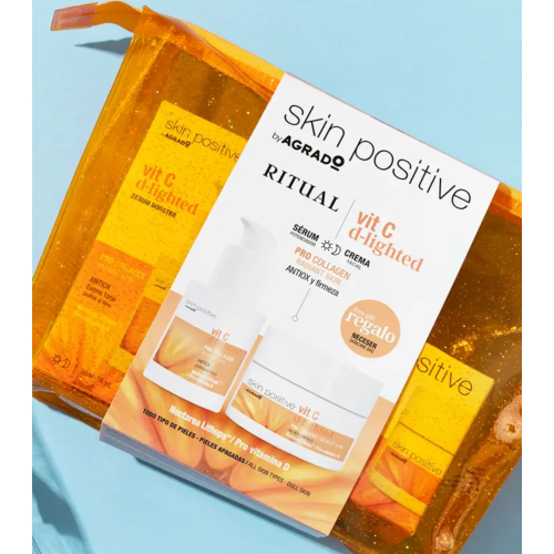 Agrado - Borsa da toilette Ritual Skin Positive - Vit C d-lighted