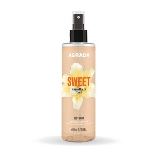 Agrado - Profumo per il corpo Sweet - Vaniglia e Rosa