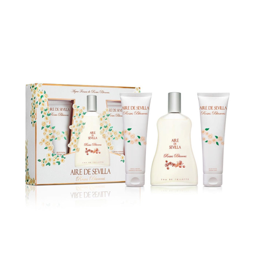 Aire de Sevilla - Confezione di Eau de toilette da donna 100ml - Rose Bianche