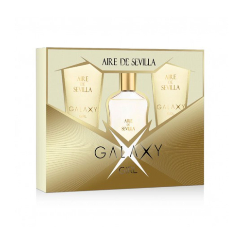 Aire de Sevilla - Confezione di eau de toilette da donna - Galaxy Girl
