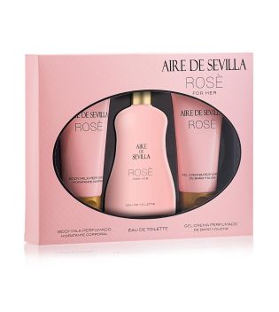 Aire de Sevilla - Confezione di Eau de toilette per donna - Rosè