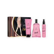 Aire de Sevilla - Cofanetto Eau de toilette da donna + spray corpo + gel doccia - Flow Aire de Sevilla - Cofanetto Eau de toilette da donna + spray corpo + gel doccia - Flow