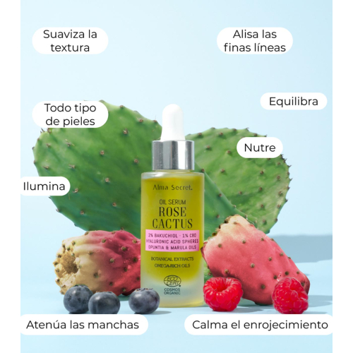 Alma Secret - Olio Siero Viso Rose Cactus