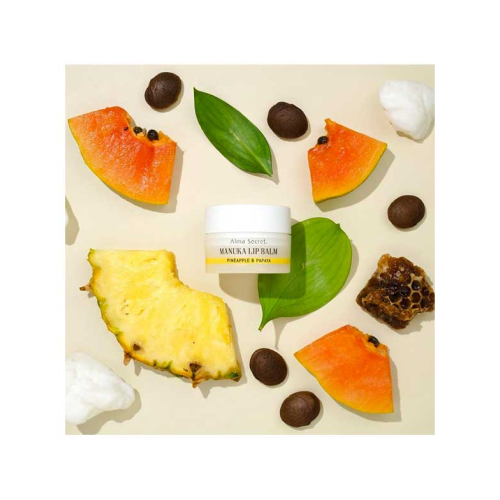 Alma Secret - Balsamo per labbra riparatore Manuka Lip Balm - Ananas e papaia