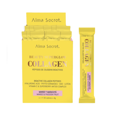 Alma Secret - *Beauty Super Glow Collagen* - Integratore alimentare - Mango e frutto della passione