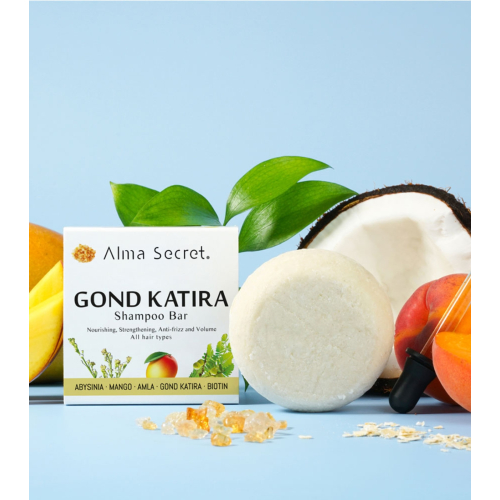 Alma Secret - Shampoo Solido Rinforzante e Idratante Gond Katira