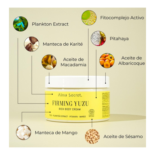 Alma Secret - Crema Corpo Idratante Firming Yuzu