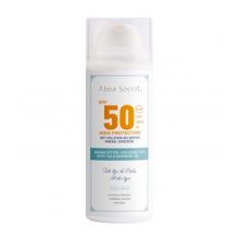 Alma Secret - Crema viso ad alta protezione solare SPF50 per tutti i tipi di pelle