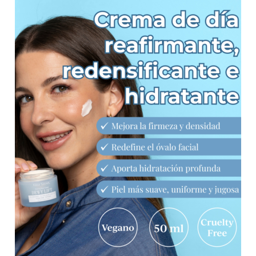 Alma Secret - Crema viso rassodante Dewy Lift - Pelle secca