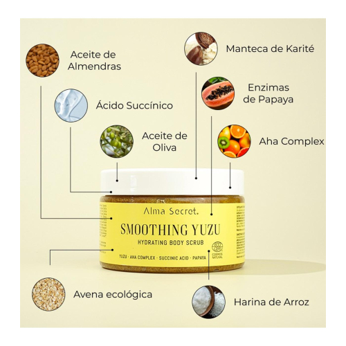Alma Secret - Scrub corpo idratante Smoothing Yuzu