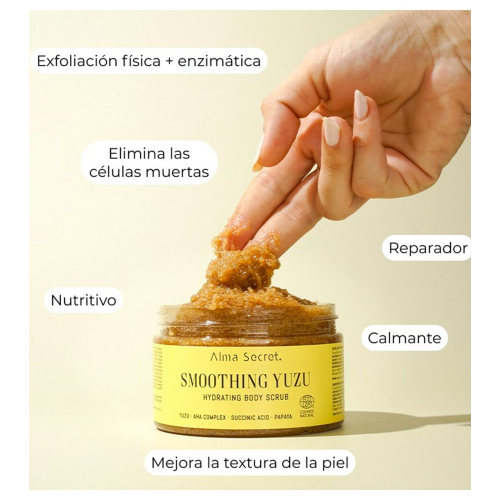 Alma Secret - Scrub corpo idratante Smoothing Yuzu