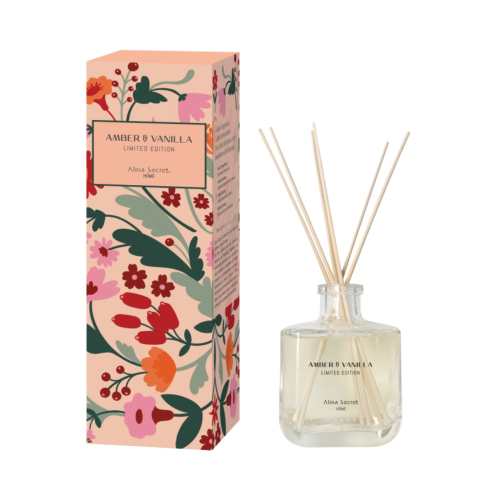 Alma Secret - *Home* - Deodorante per ambienti Mikado - Amber & Vanilla