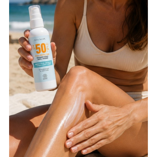 Alma Secret - Crema solare per il corpo SPF50 Skin Barrier Defense