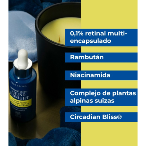 Alma Secret - Siero retinico puro Round Midnight 0,1%