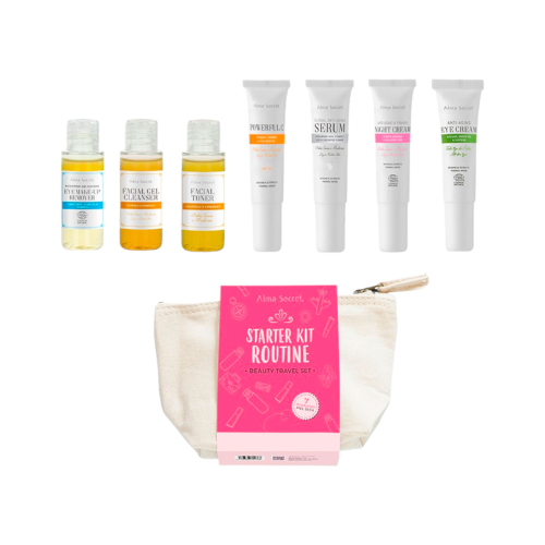 Alma Secret - Set Beauty Travel Starter Kit Routine - Pelle secca