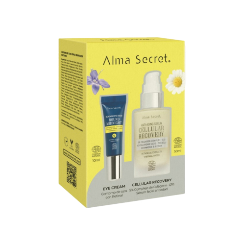 Alma Secret - Set Contorno Occhi Round Midnight + Siero Viso Cellular Recovery