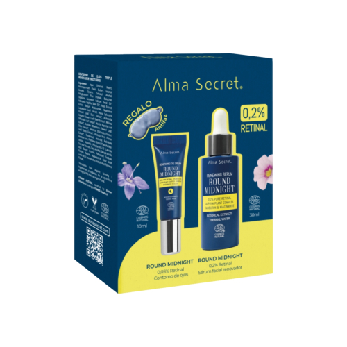 Alma Secret - Retinal Set 0,2% - Contour Round Midnight + Siero Round Midnight 0,2%